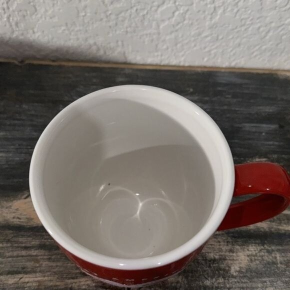 First American Red Ceramic Mug With Eagle Design 10 Oz - Picture 2 of 6